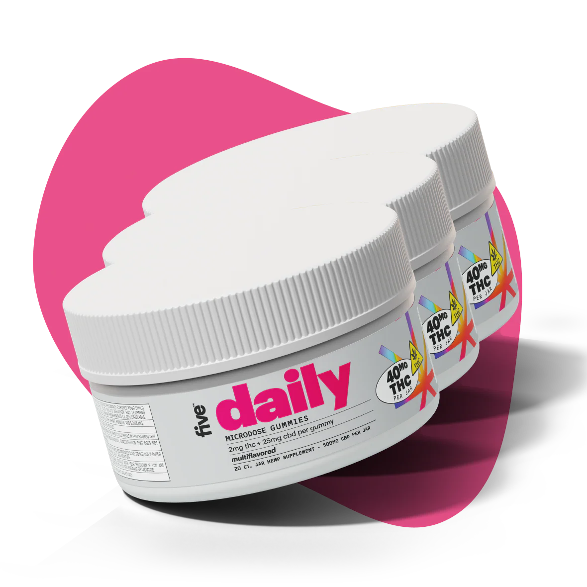 Full Spectrum CBD + THC Gummies (60 Count) - Image 3