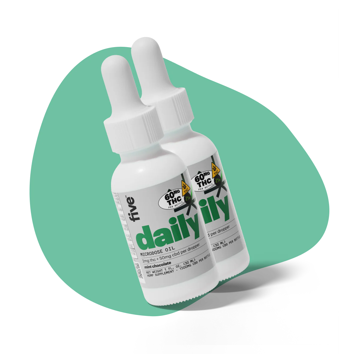 microdose mint chocolate 2mg thc drops - Image 4